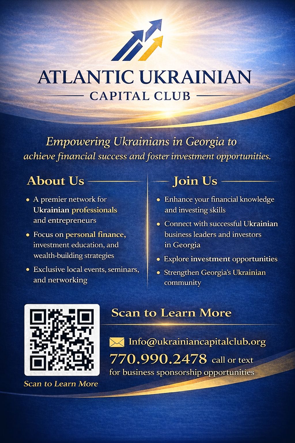 Ukrainian Capital Club flier