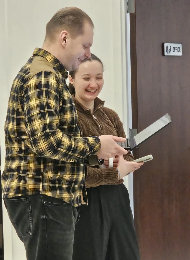 AUCC supporter moment